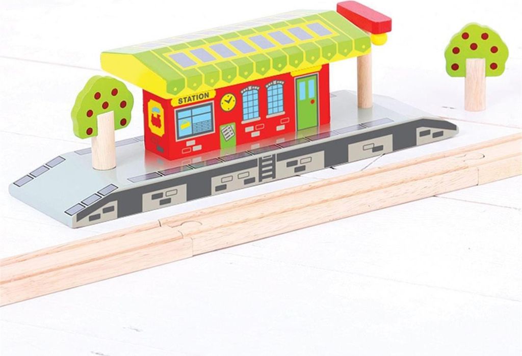 Bigjigs Rail Ländlicher Bahnhof Produktbild 
