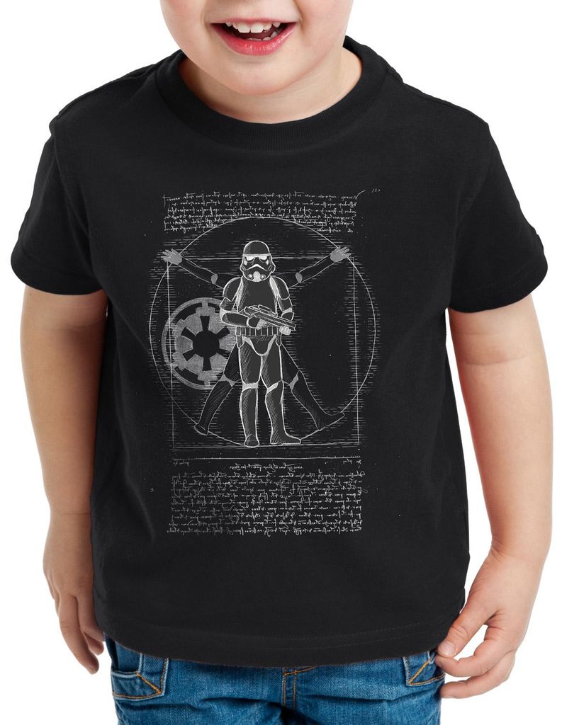A.N.T. Vitruvianische Stormtrooper Return Kinder T-Shirt Produktbild 