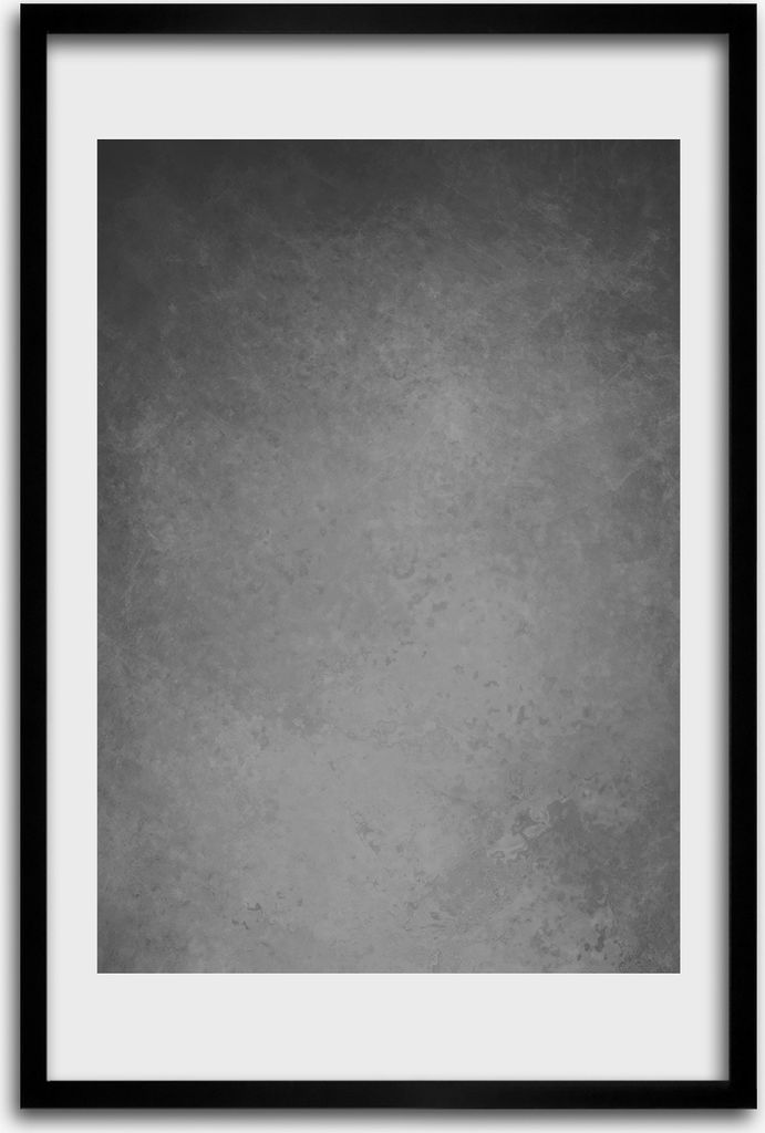 Bild - Bilderrahmen - 40 cm x 60 cm - MDF - Rahmen - Wandkunst - Konkreter Hintergrund