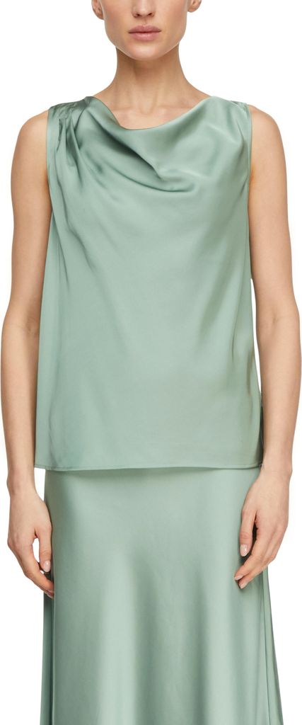 Comma Damen Skirt 2177922 Blue Green 40 Produktbild 