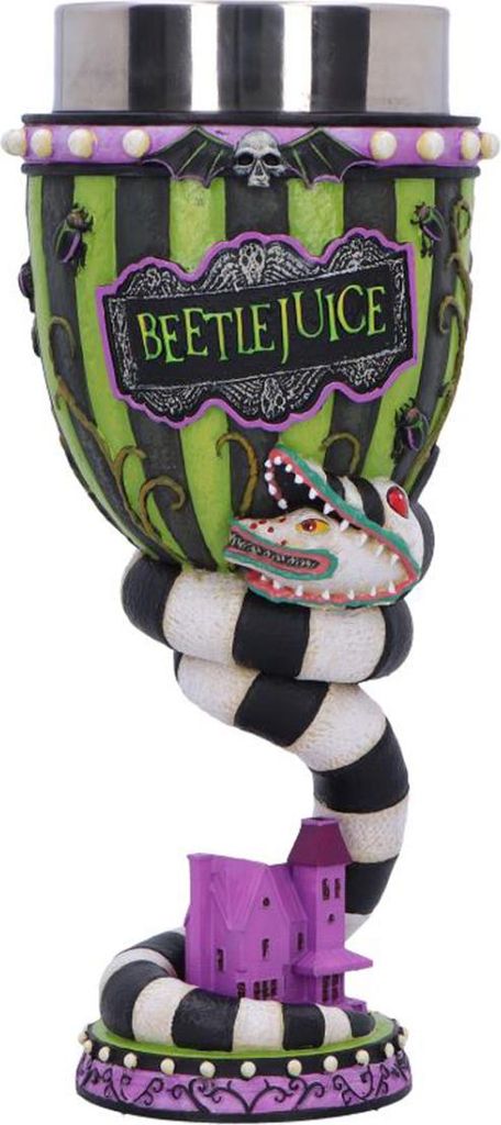 Beetlejuice Kelch mit Edelstahleinsatz 20cm als Geschenkartikel & Merchandise