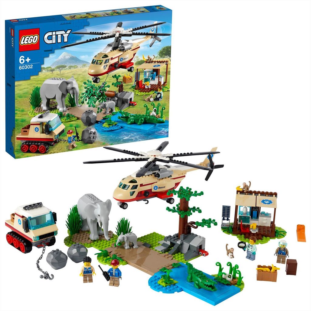 LEGO City Záchranná operace v divočině, Sada na stavění, 6 Obrázek produktu 