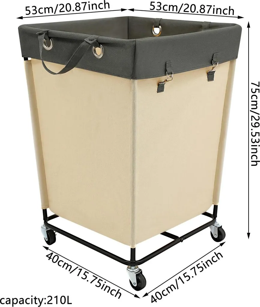 Cesto Portabiancheria Pieghevole A Fiori – 72L In Tessuto Oxford Impermeabile, Con Manici, Per Bagno E Camera Da Letto