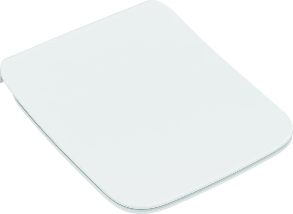 Ideal Standard WC-Sitz STRADA II mit Deckel, Scharniere aus Edelstahl Sandwich weiß