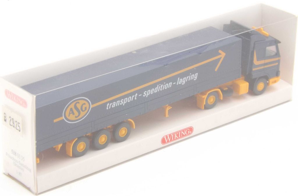 Wiking 5180135 Scania Pritschen-Sattelzug "ASG" 1:87 in