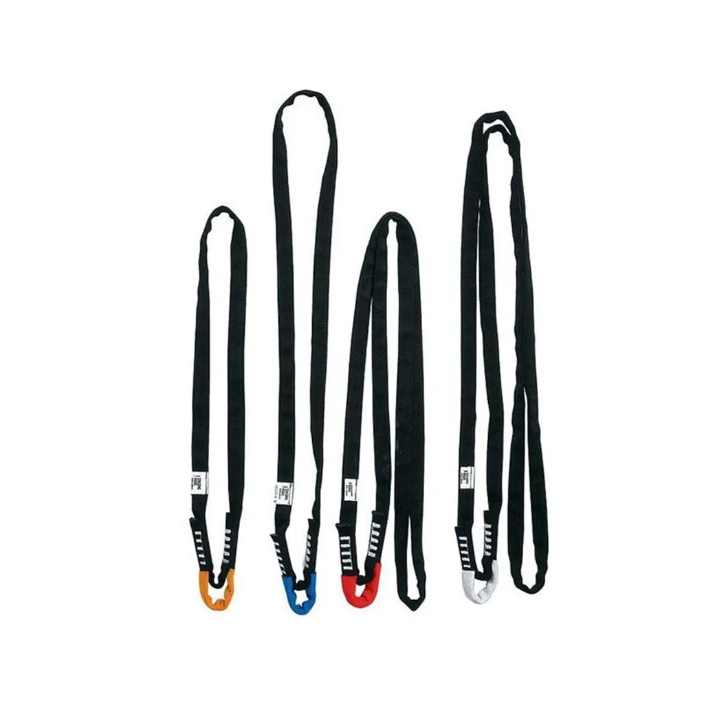 Élingue à œil haute résistance 30kN 60 cm noir avec couture renforcée