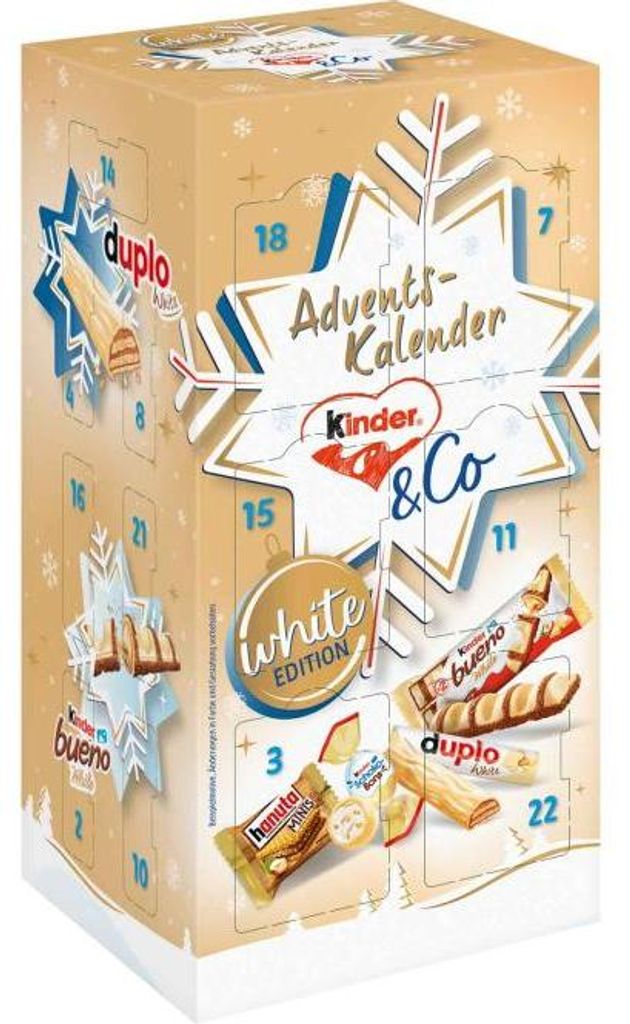 kinder & Co. White Adventskalender Produktbild 