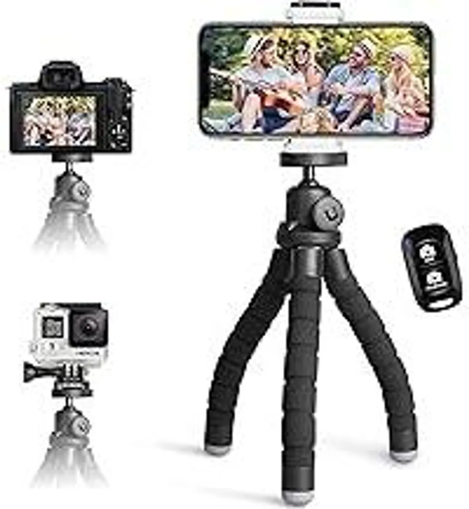 UBeesize Treppiede Cellulare: Mini Cavalletto per Smartphone e Camera