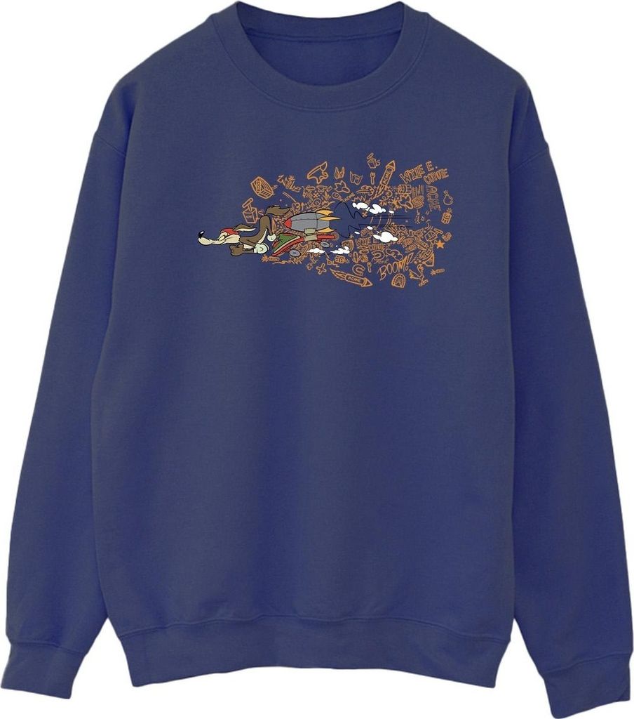 Looney Tunes - "ACME" Sweatshirt für Herren BI34234 (4XL) (Marineblau)
