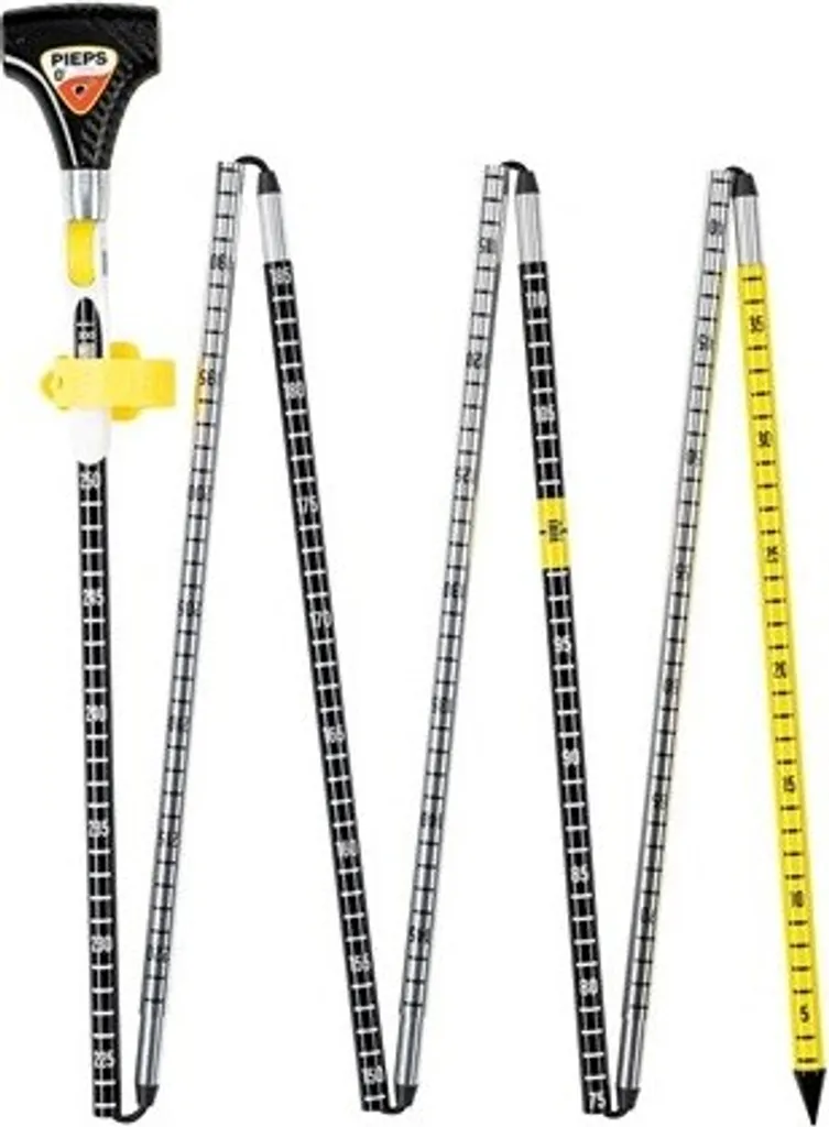 Sonde de recherche avalanche 260cm en aluminium pour ski de randonnée
