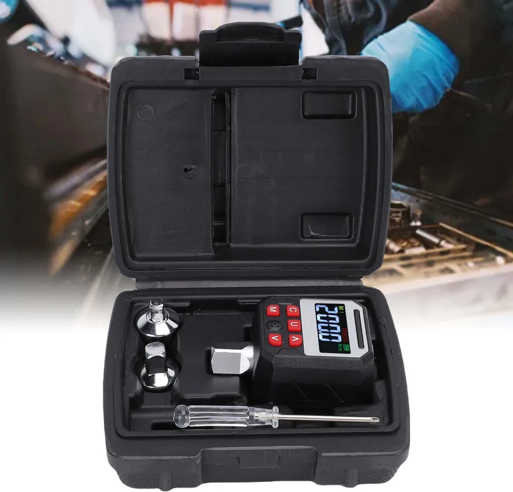 Adaptateur Dynamométrique 1/2 avec Écran LCD 200Nm Précision Profession - 12