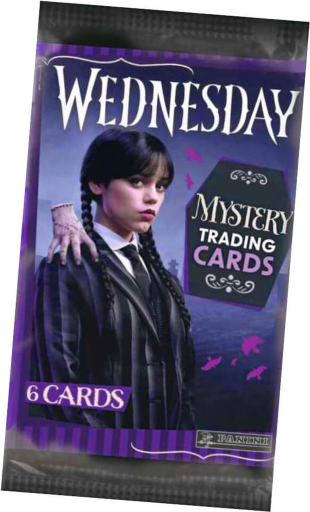 Panini Wednesday Karten - Mystery Trading Cards Sammelkarten - 1 Booster