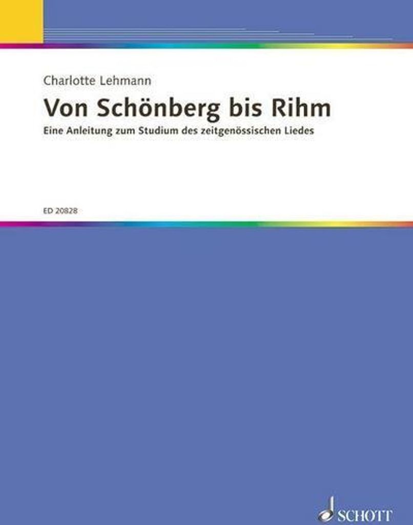 Von Schönberg bis Rihm