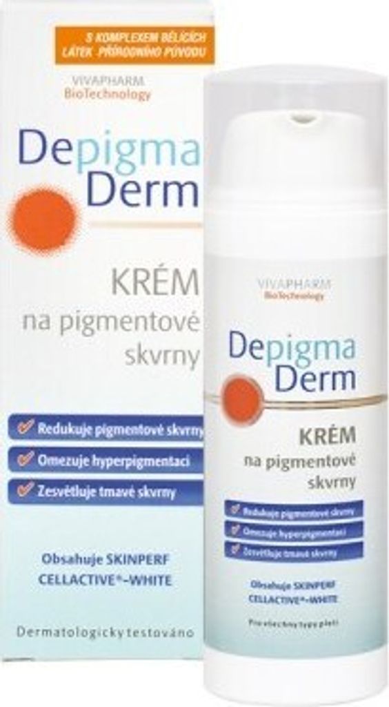 Krém na pigmentové skvrny DepigmaDerm VIVAPHARM Obrázek produktu 