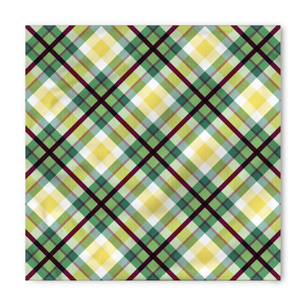 Bandana Pet Tartan ABAKUHAUS 40x40 - Accessorio Fashion Cani e Gatti - 3