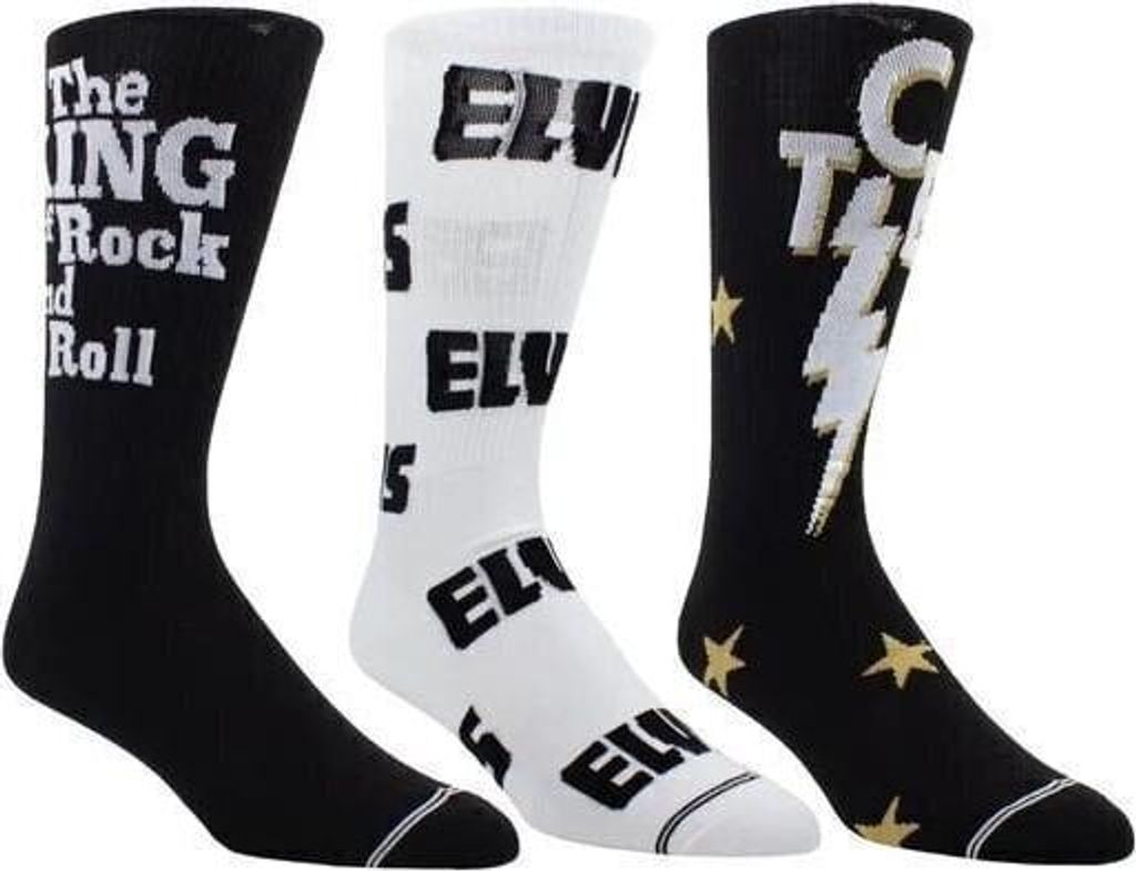 Elvis Presley 3 Pack One Size Ponožky Obrázek produktu 