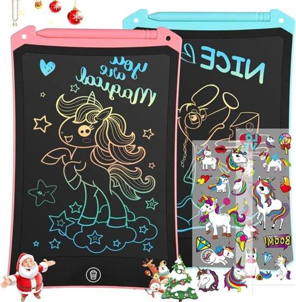 Tablette de dessin magnétique lot de 2 anti-tache et écologique enfant