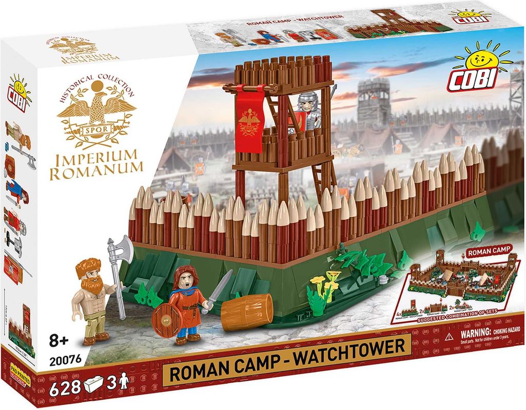 COBI® 20076 - Römischer Lager-Wachturm Produktbild 