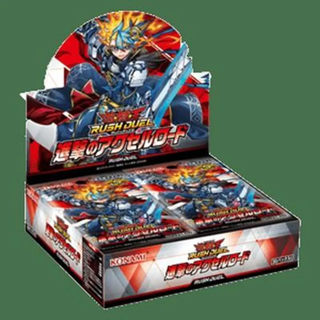 Yu-Gi-Oh! Rush Duel Accel Road of the Attack Booster Box Japonais