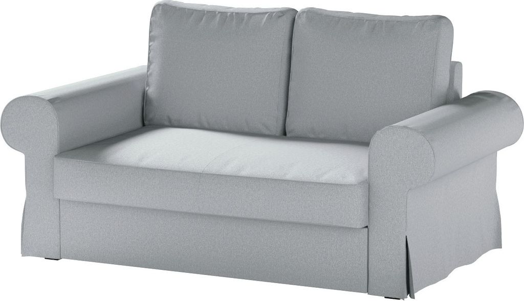 Dekoria Bezug für Backabro 2-Sitzer Sofa ausklappbar, grau, Produktbild 