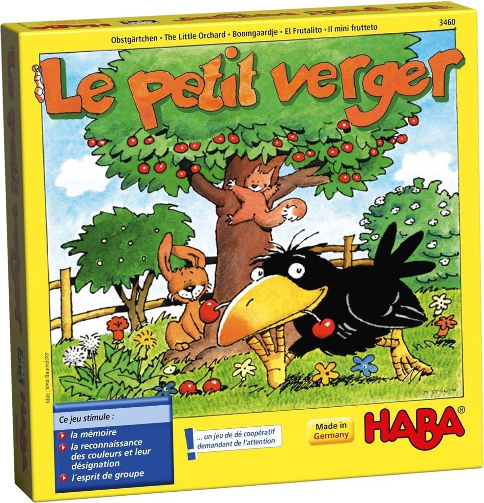 Haba Kinderspiel Obstgarten - kooperatives Spiel für Kinder