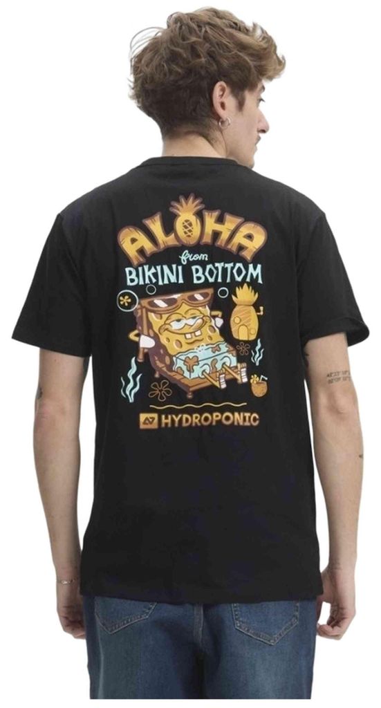 T-Shirt Hydroponic Bob Esponja Luau für Herren