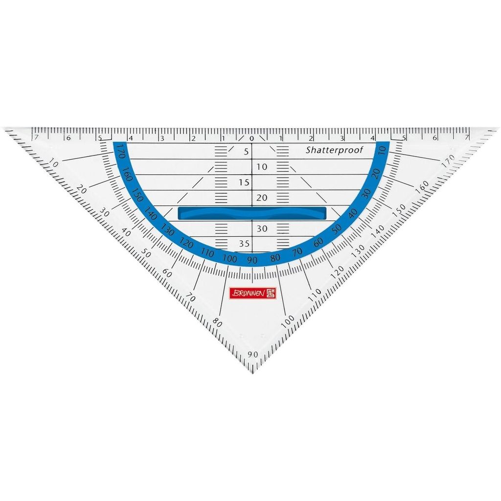 BRUNNEN 104975933 Trójkąt geometryczny Kod koloru 16 cm Zdjęcie produktu 