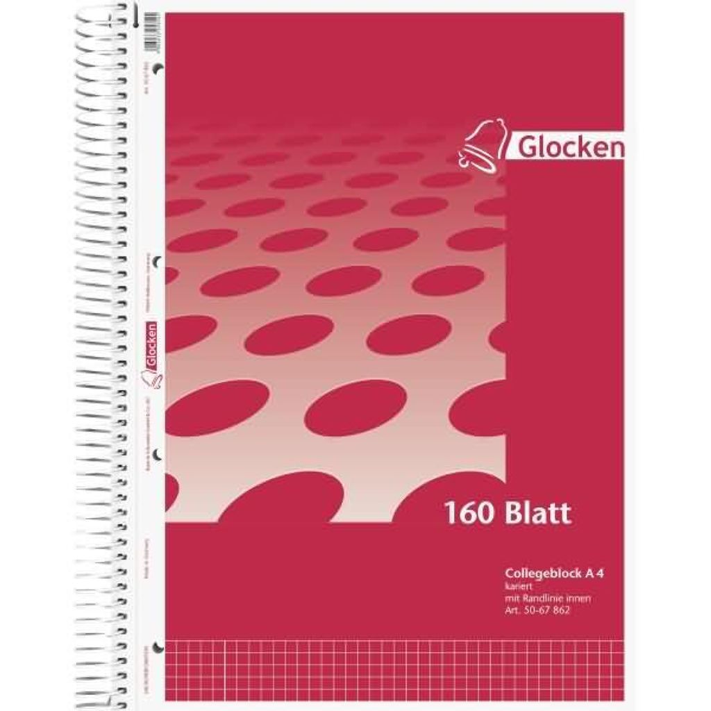 Studenten Block A4 160 Blatt kariert