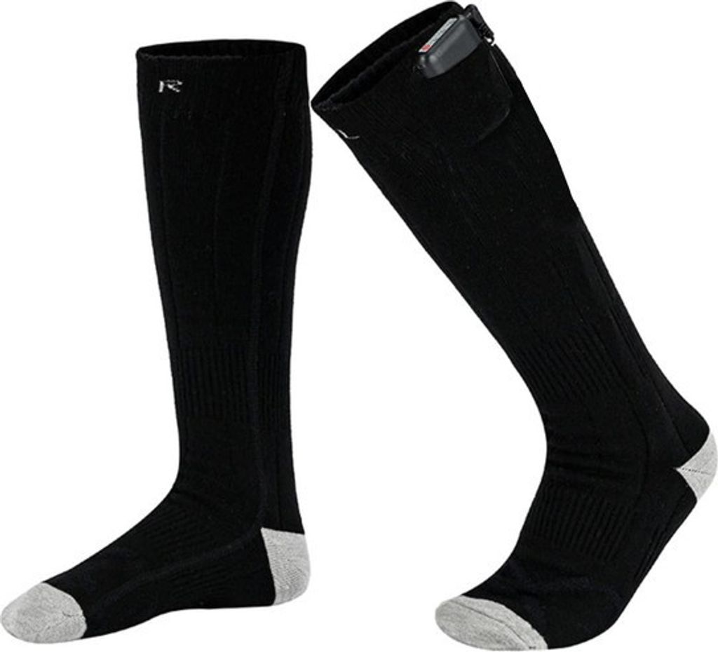 Universal Electric Heated Socks, Schwarz, Modalfaser + Produktbild 12