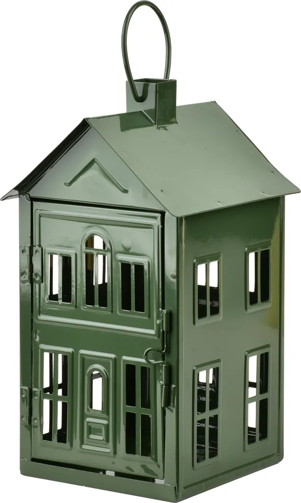 Grande lanterne Roger en métal finition cottage 26,8 cm pour intérieur