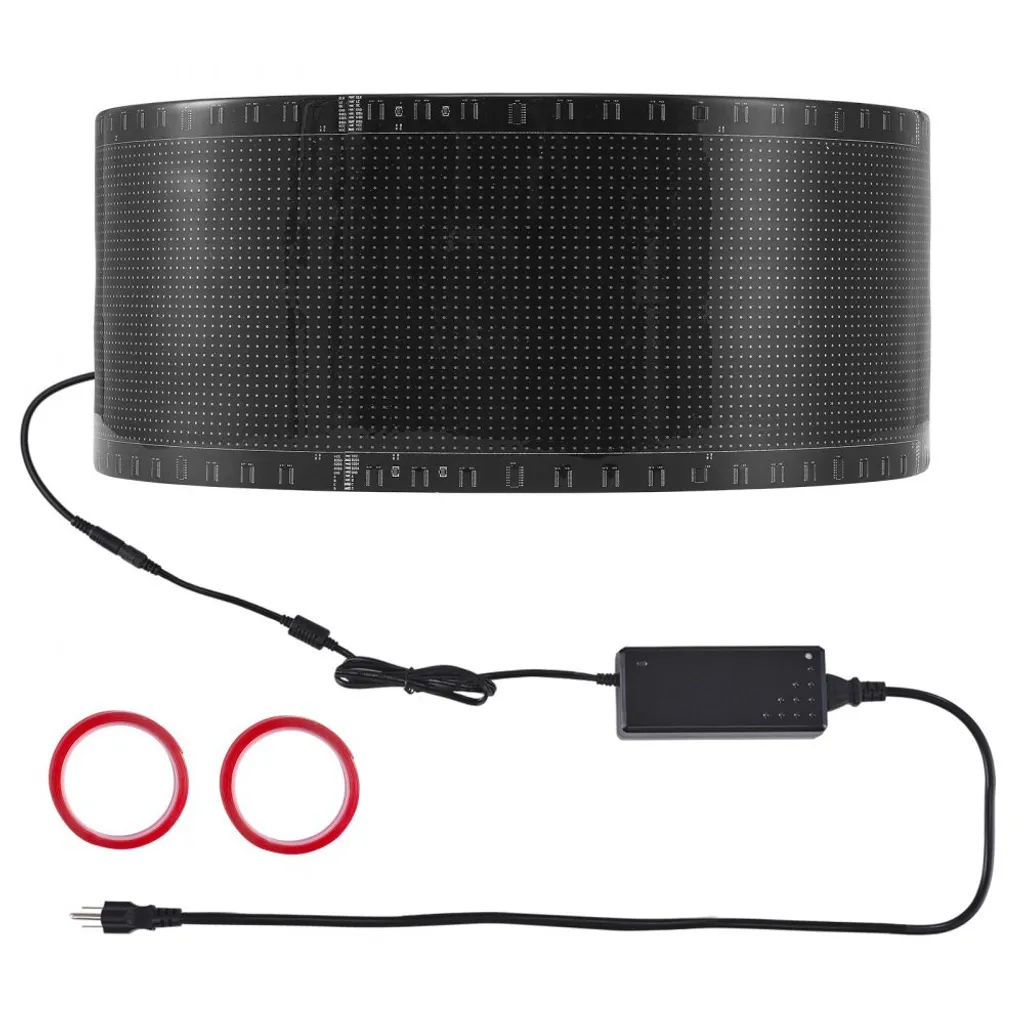 Écran LED programmable Bluetooth avec animations texte DIY 83,5 x 20 cm - 9