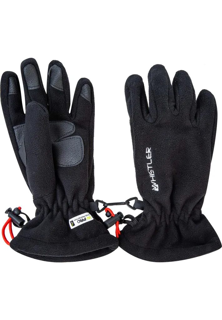 Gants WHISTLER Hastings 1001 Noir - Gants de sport taille 128/140