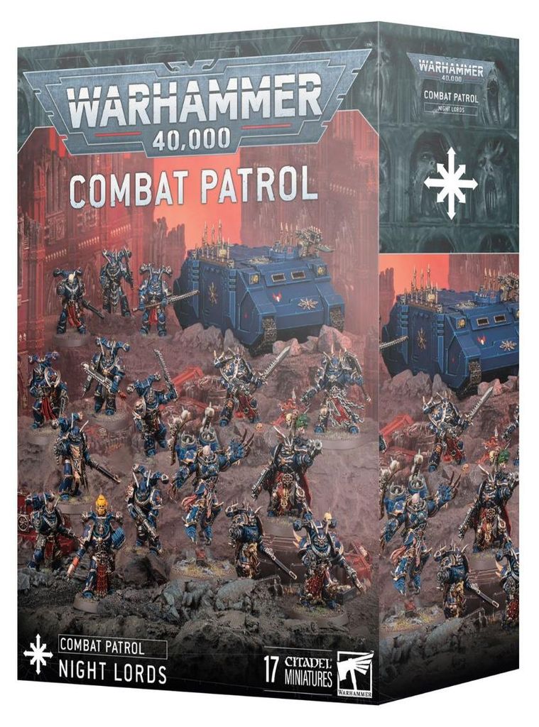 Warhammer 40.000 Chaos Space Marines Night Lords Combat Patrol
