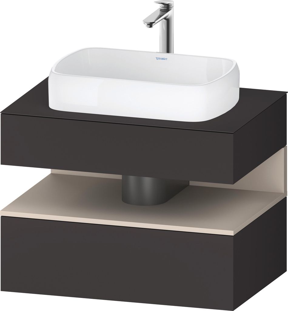 DURAVIT QA4730083800000 QAT KWTU WH Eck 800x550x600 Gt Smt H