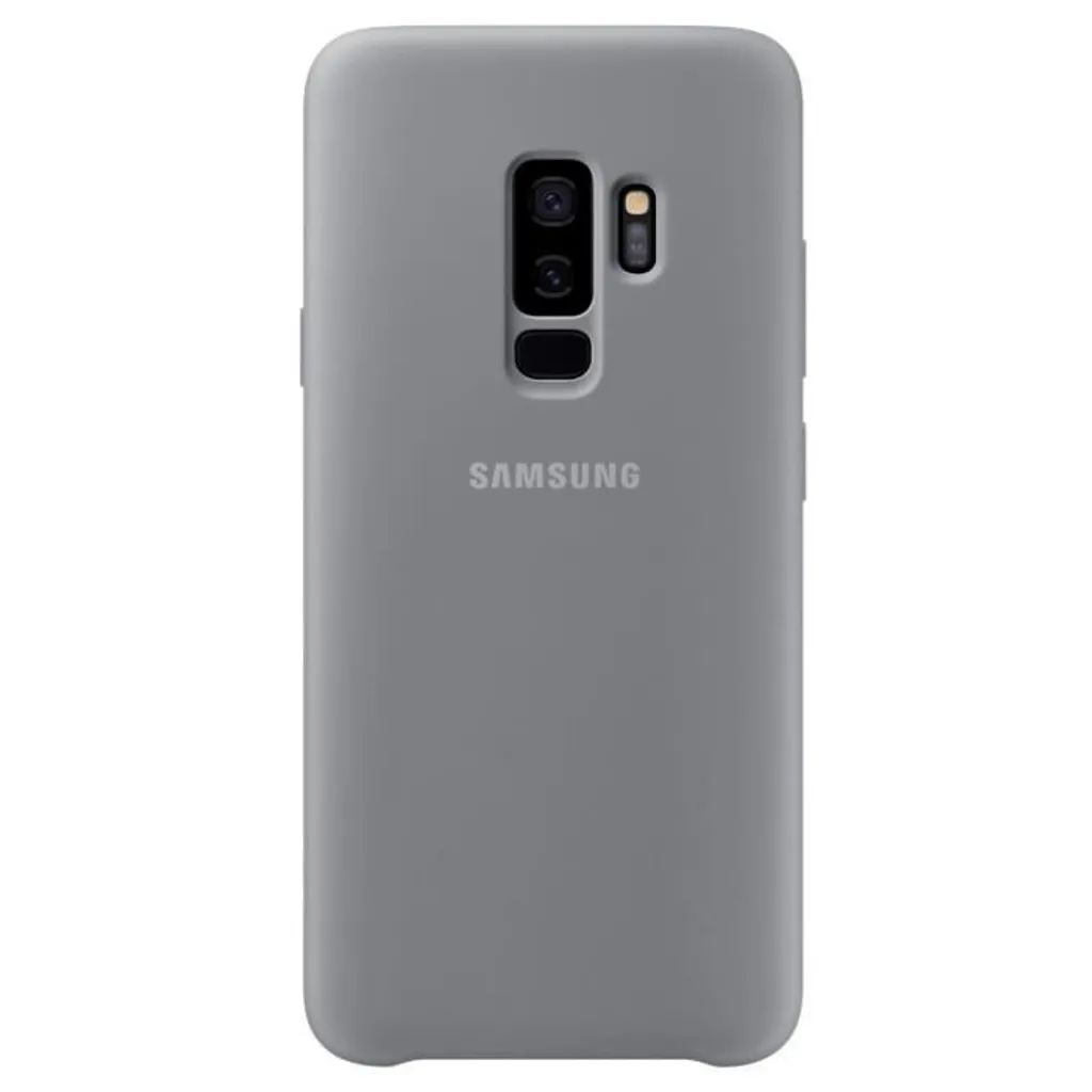 Coque Silicone Samsung EF-PG965TJ Gris pour Galaxy S9+ Smartphone