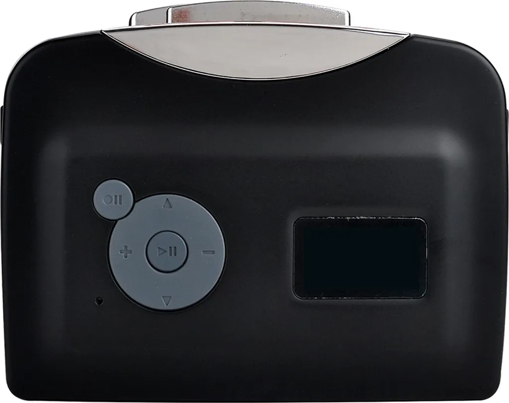 Ezcap230 Lecteur Cassette USB avec Écouteurs et Convertisseur MP3 Noir