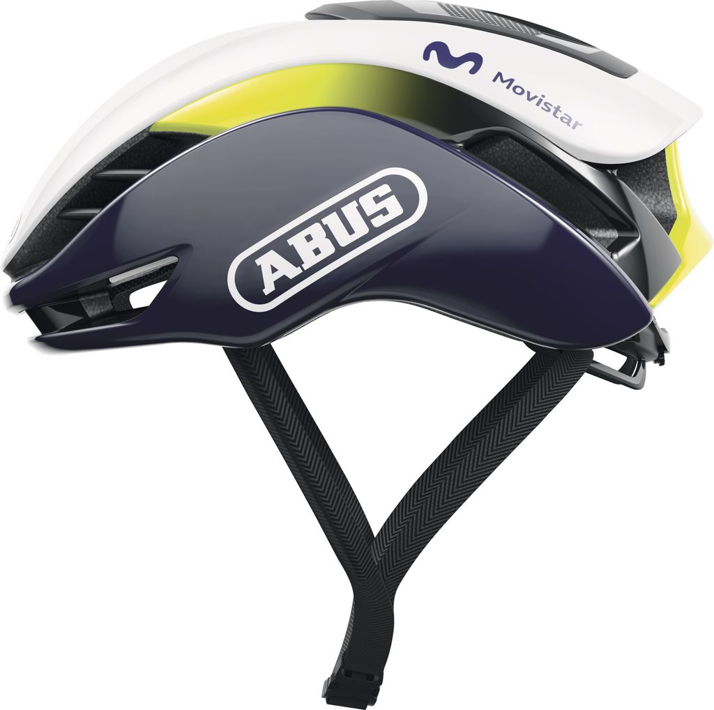 ABUS Rennradhelm GameChanger 2.0 - High Performance Aerohelm mit optimierter Aerodynamik und Belüftung - für Damen und Herren - ovistar Team 24, ...
