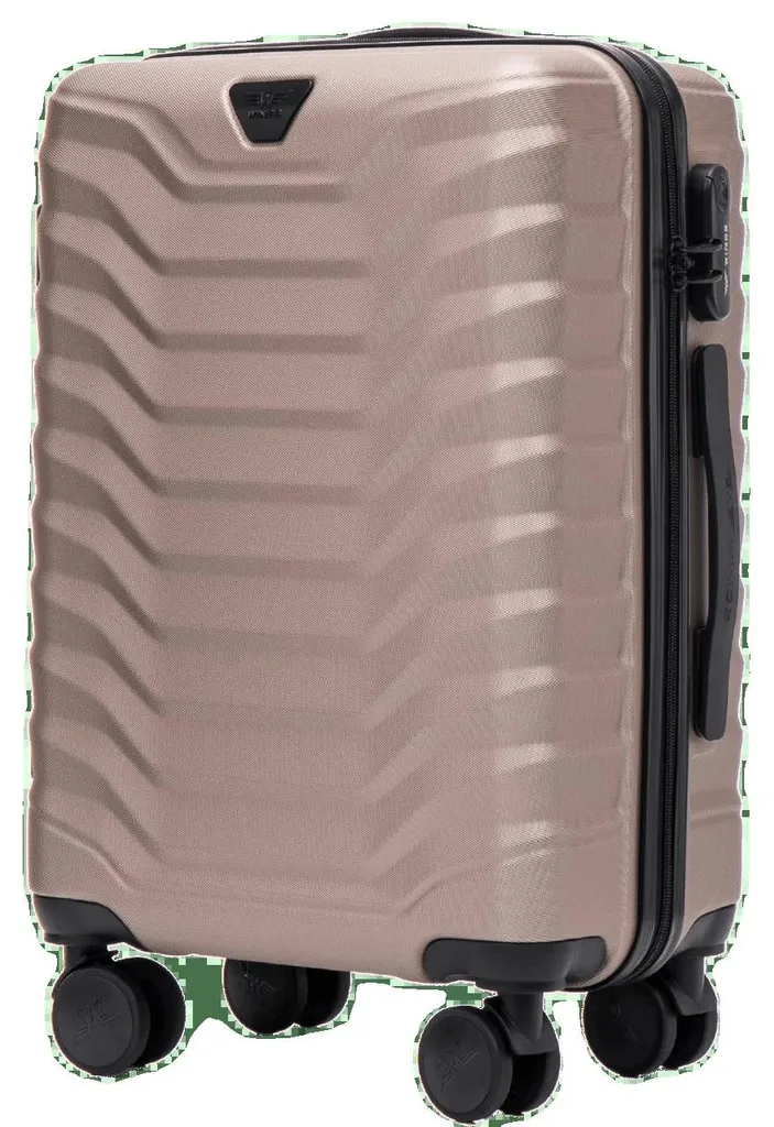 Bagage cabine rigide 20 pouces ABS pour avion avec roues multidirectionnelles