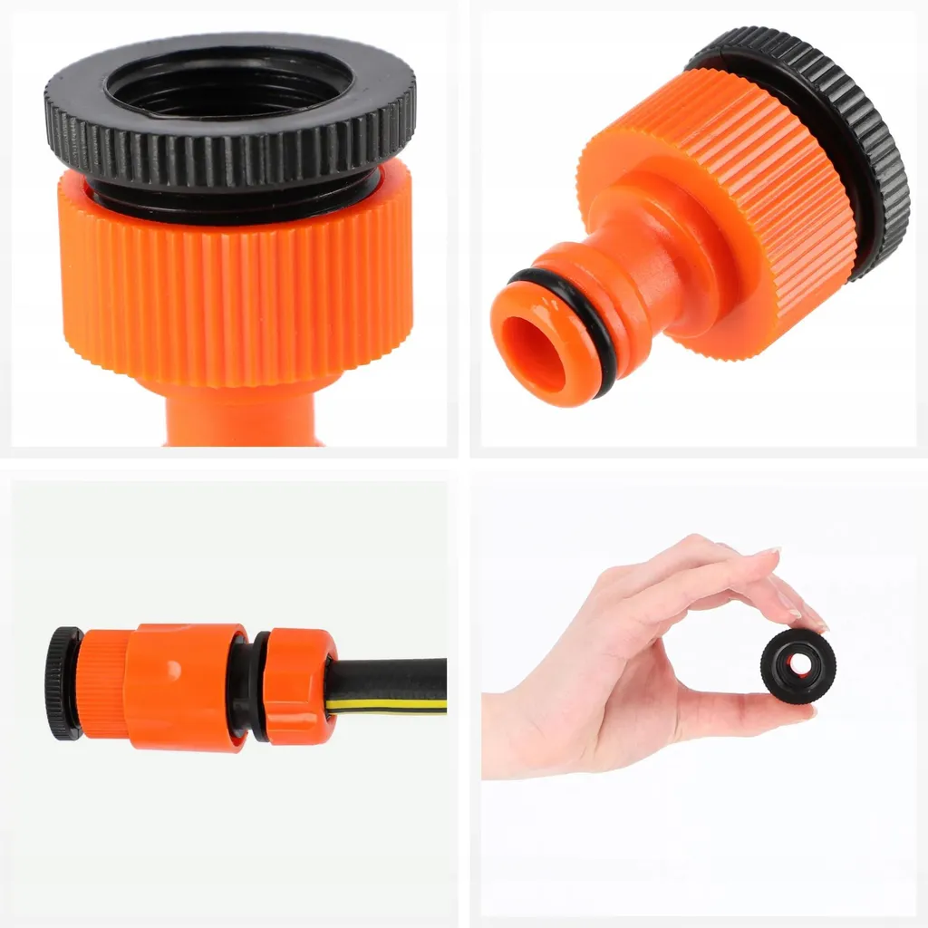 Raccord de robinet robuste en ABS, installation facile sans aucun outil - 2
