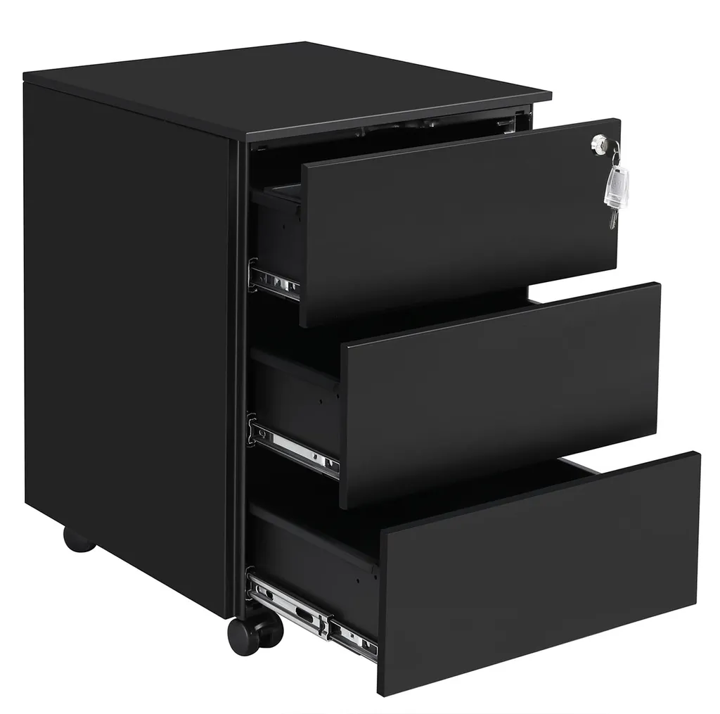 Solution de rangement compacte Leobert Noir Mat pour petits appartements - 6