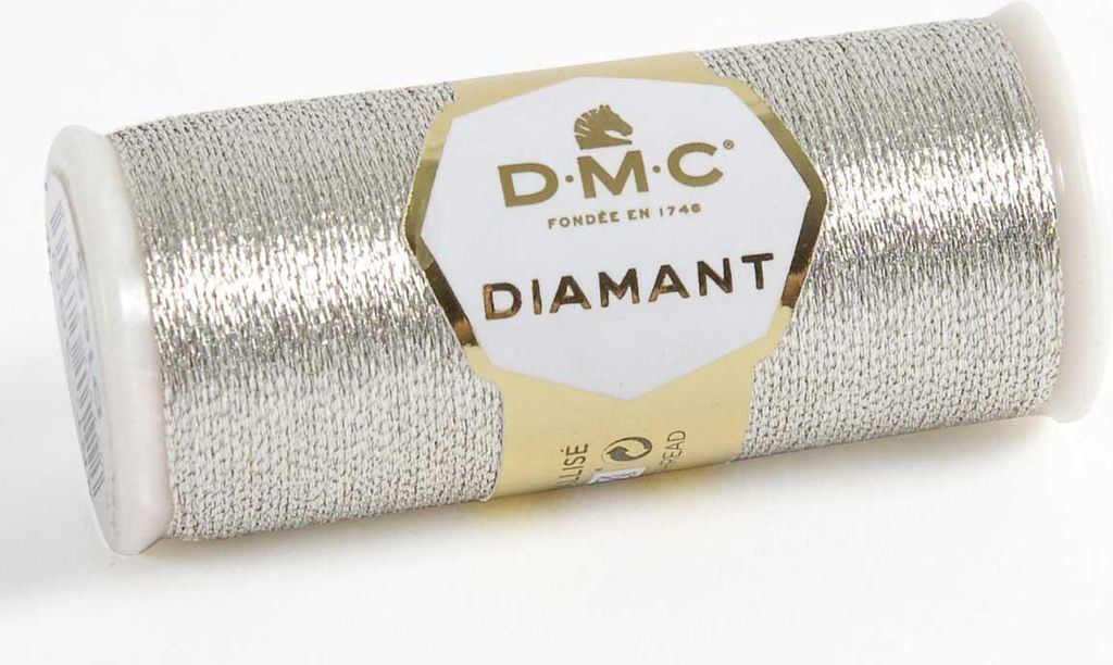 DMC Diamant – metallischer Stickgarn für Bordüren, glänzend Produktbild 