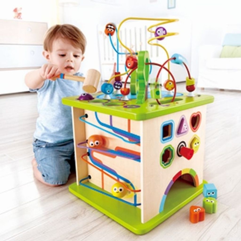 Hape Totally Amazing Motorikwürfel Kleine Tierchen, E1810 Produktbild 30