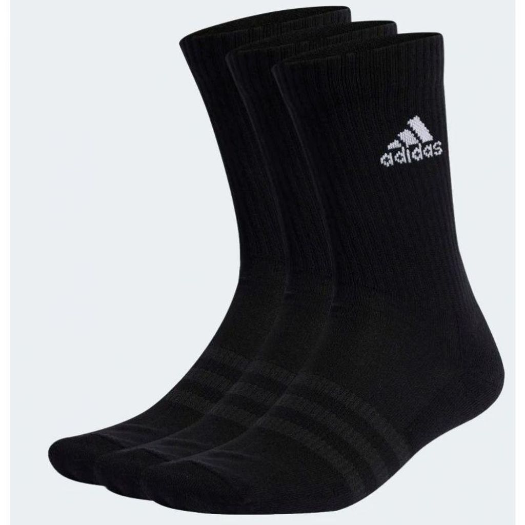 Ponožky Adidas Cushioned Crew IC1310, barva: černá, určení: Obrázek produktu 