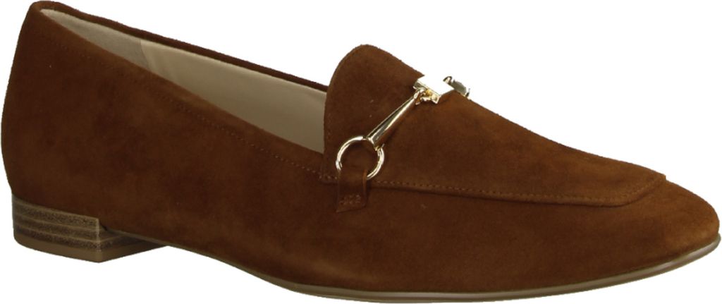 Högl 131762-240 Ballerina, Damen, Slipper, Leder, Braun - Damenschuhe Modische Pumps / Ballerina, Braun, leder (samtkid) &n...
