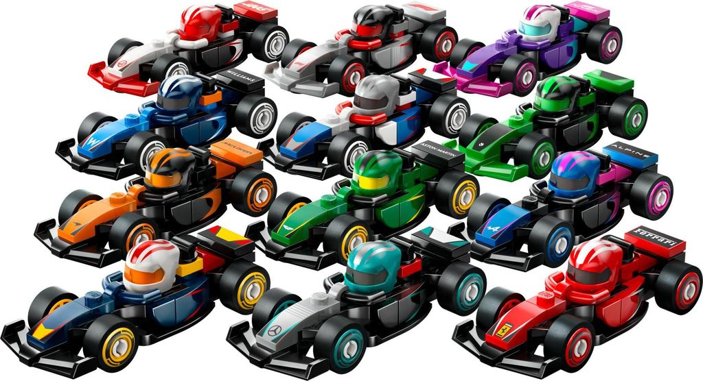 Lego Minifigures Voitures de course de Formule 1 - 71049 Image du produit 