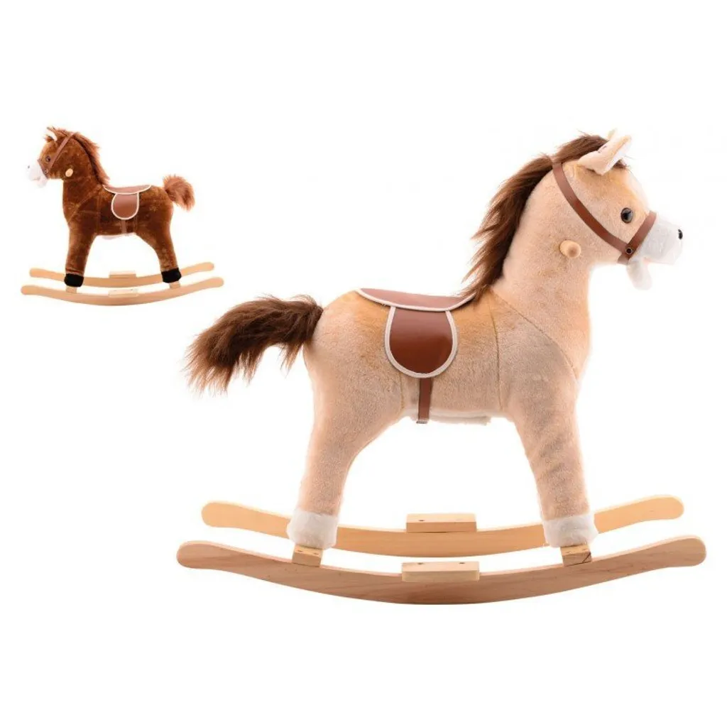 Cheval à bascule sécurisé 22227 - Stable et durable pour les petits