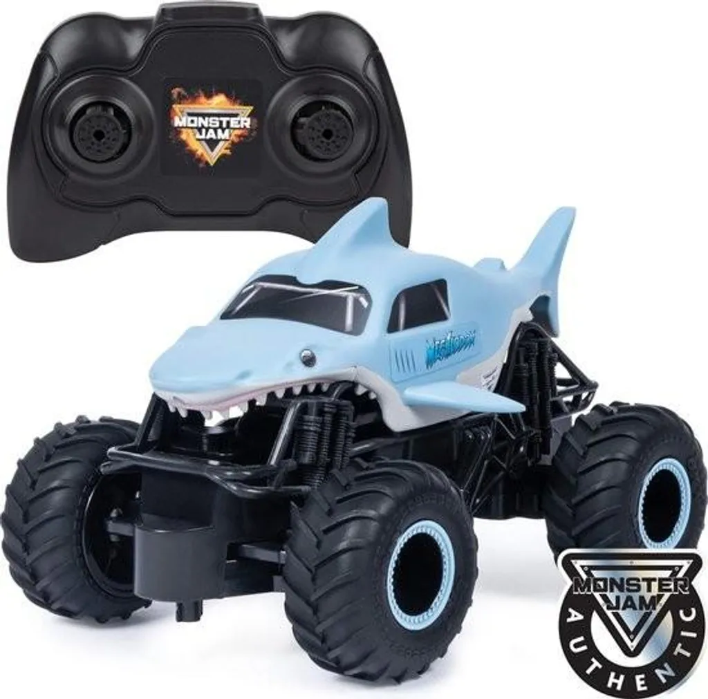 Véhicule télécommandé RC Megalodon Échelle 1:24 Jouet pour Enfant dès 3 Ans