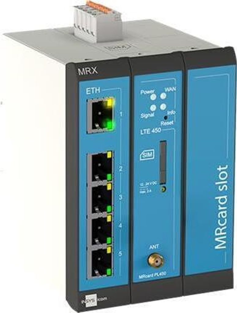 INSYS icom MRX3 LTE modularer Router inkl. LTE450 VPN Option