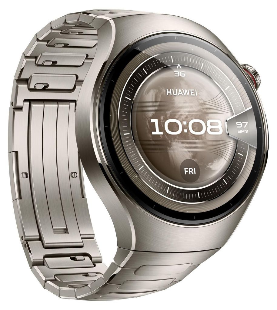 Huawei Watch 5, 46 mm, tytanowa obudowa klasy lotniczej z Zdjęcie produktu 