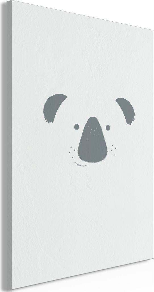 Italienischer Leinwand Leinwandbild - Smiling Koala (1 Part) Vertical 40x60 cm Für Kinder g-A-0320-b-a